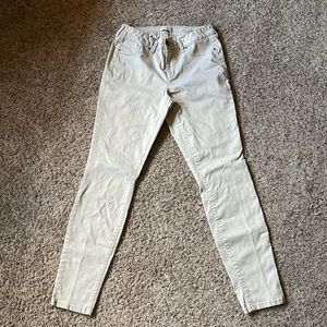 Jessica Simpson Kiss Me Super Skinny Khaki Jegging